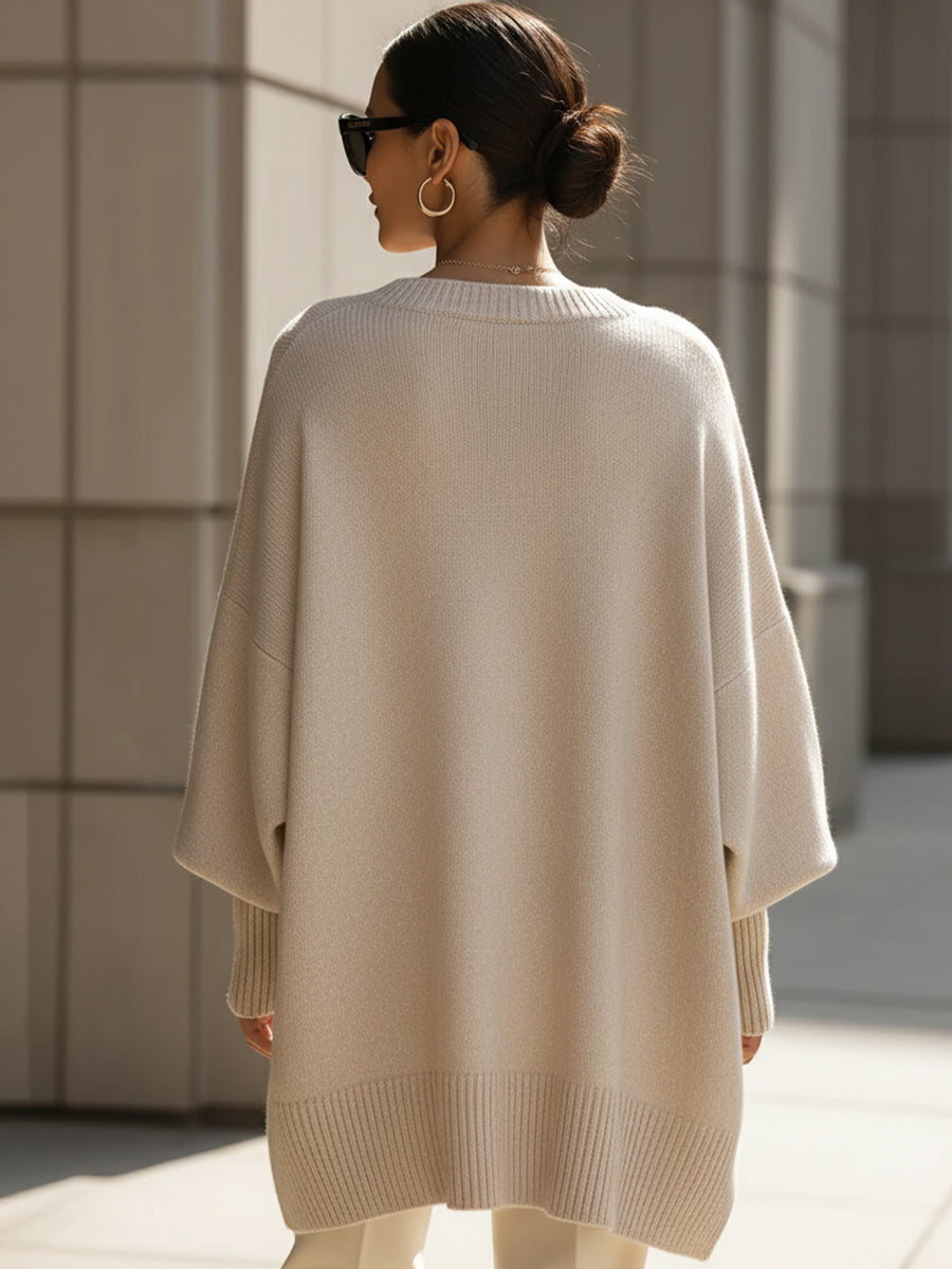 MELISSA | EFFORTLESS ELEGANT OVERSIZED PONCHO