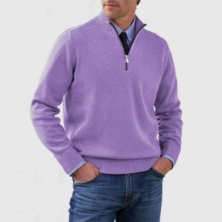 FINN | MEN'S HALF-ZIP SWEATER