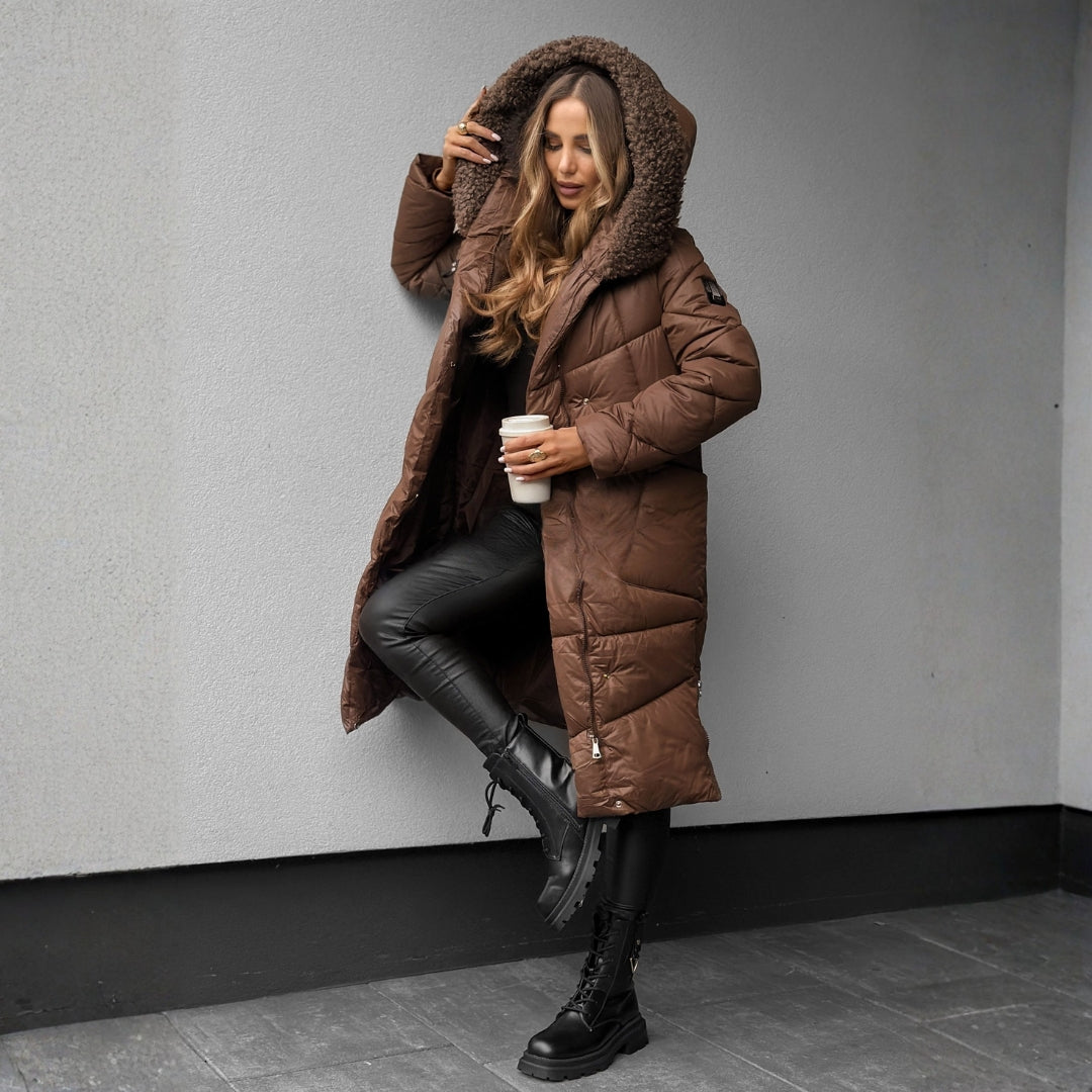 CAOILINN | QUILTED HOODED WINTER COAT