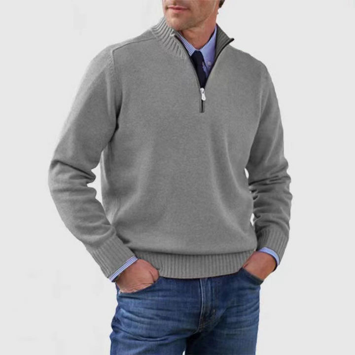 FINN | MEN'S HALF-ZIP SWEATER
