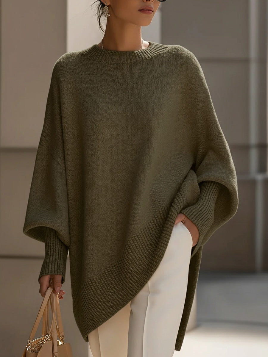MELISSA | EFFORTLESS ELEGANT OVERSIZED PONCHO