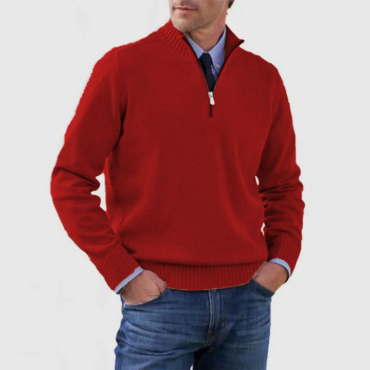 FINN | MEN'S HALF-ZIP SWEATER