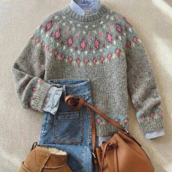 MAEVE | HERITAGE NORDIC KNIT SWEATER
