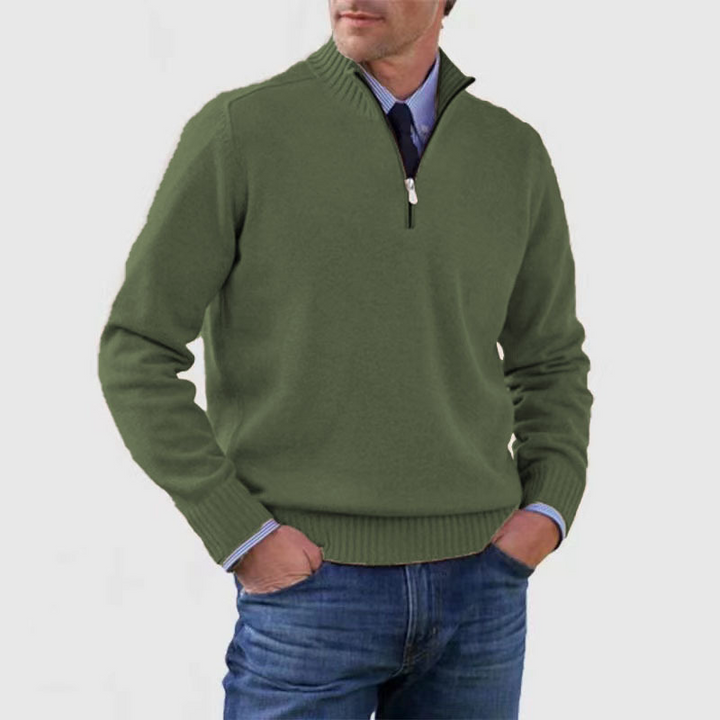 FINN | MEN'S HALF-ZIP SWEATER