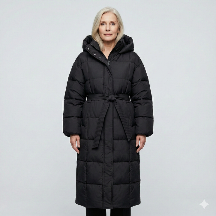 MATILDA | LONG BELTED PUFFER COAT