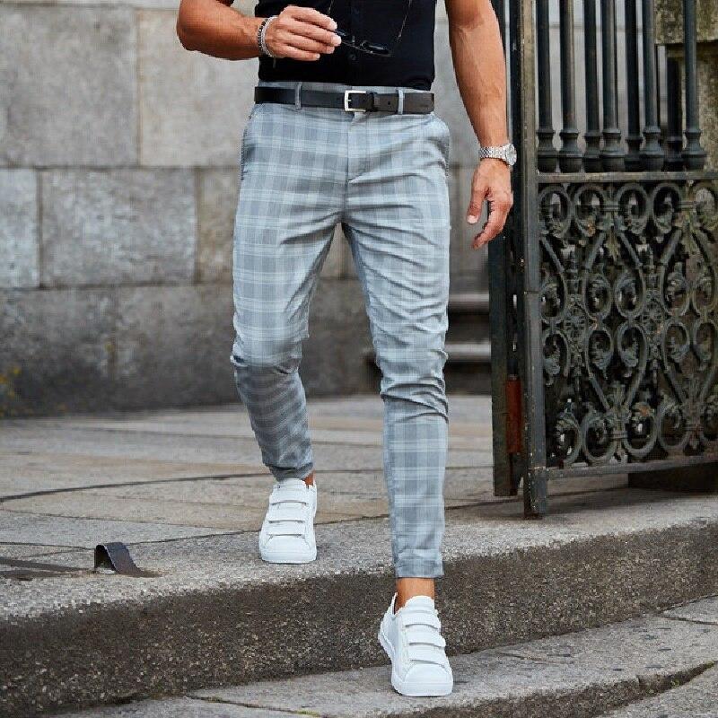EDRIC | STYLISH CHECKED CHINO TROUSERS FOR MEN