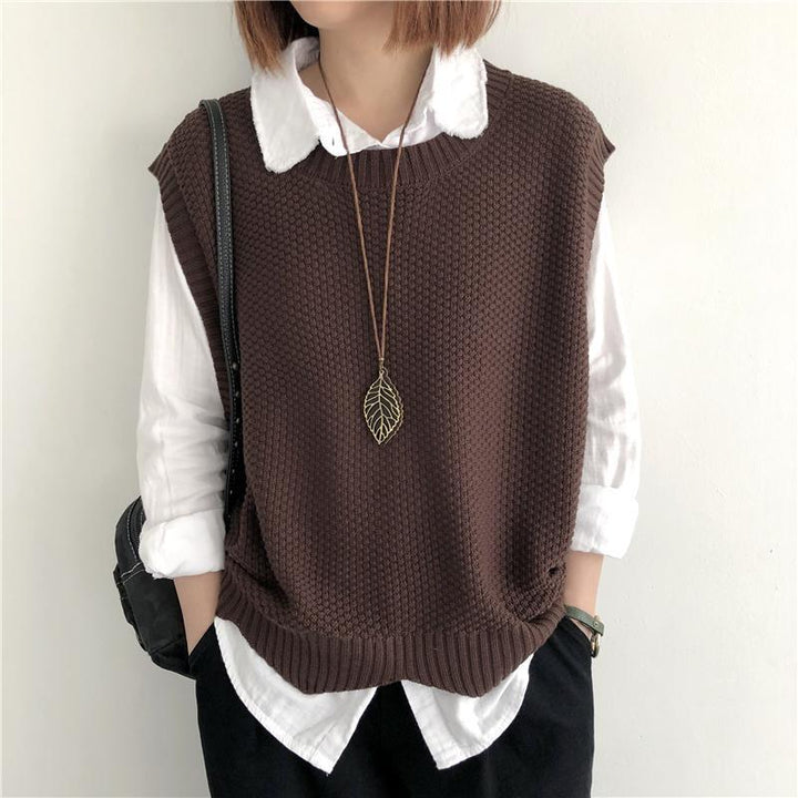 NORA | RETRO KNITTED VEST