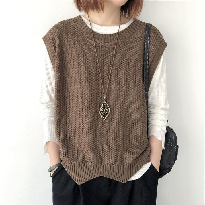 NORA | RETRO KNITTED VEST