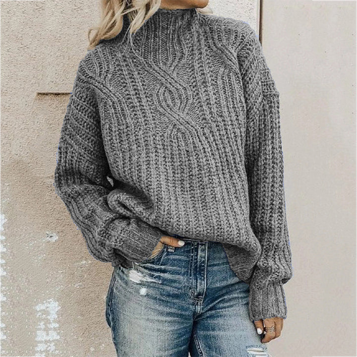 FIONA | HIGH-NECK SWEATER