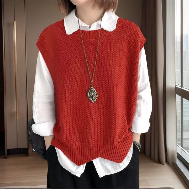 NORA | RETRO KNITTED VEST