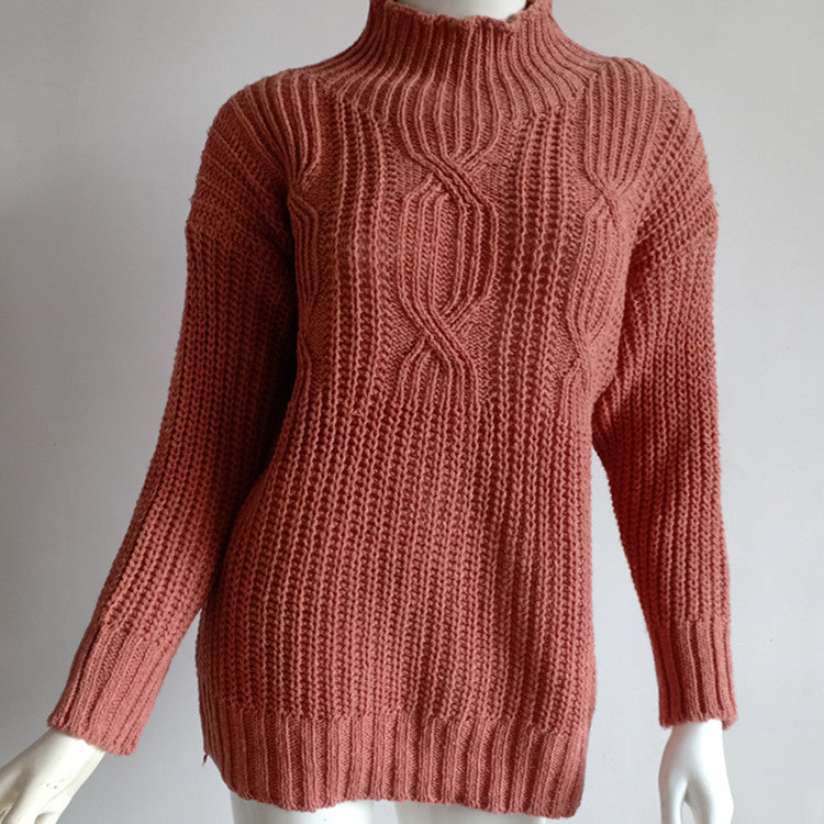 FIONA | HIGH-NECK SWEATER