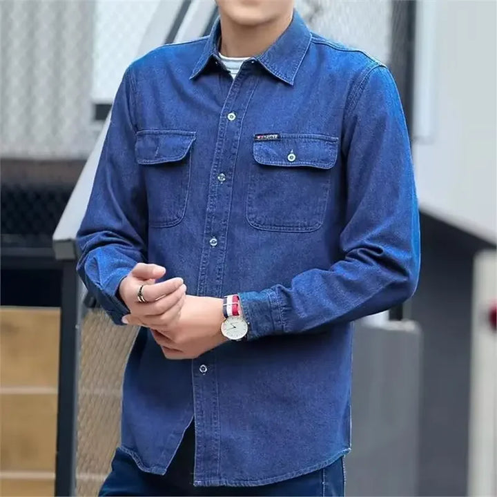 BEN | LOOSE FIT DENIM SHIRT