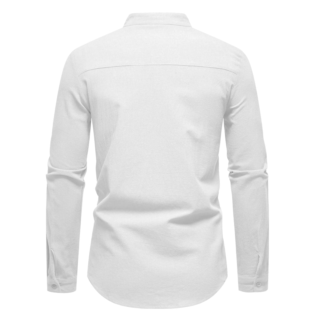 AURORA | SOLID COLOR CASUAL SHIRT