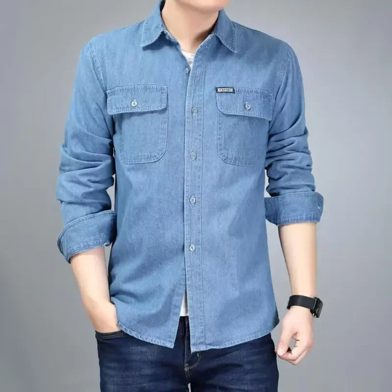 BEN | LOOSE FIT DENIM SHIRT