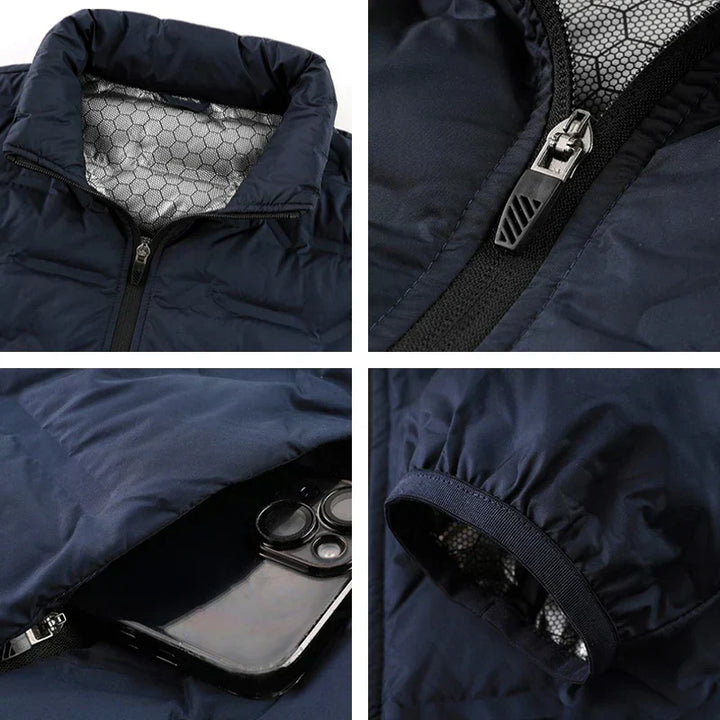LORCAN | WARM QUILTED PUFFER JACKET FOR MEN