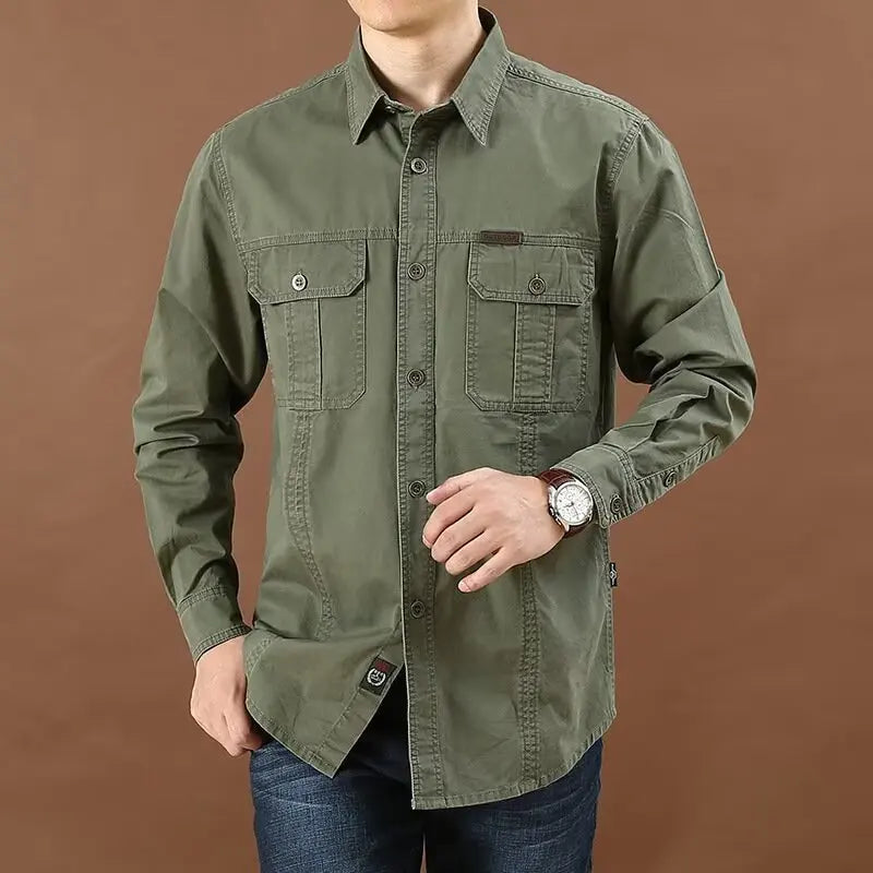 COMMAND | CASUAL TRAVEL BUTTON SHIRT