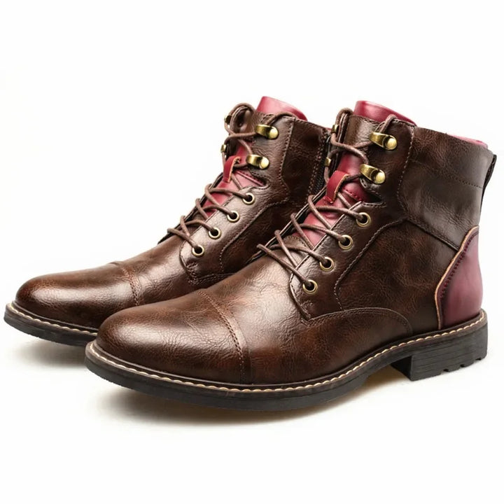 CILLIAN | HANDCRAFTED VEGAN LEATHER ANKLE BOOTS FOR MEN