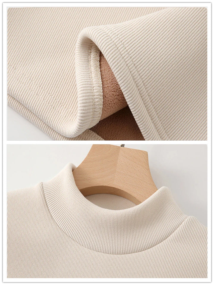 CORA | HALF TURTLENECK WARM TOP