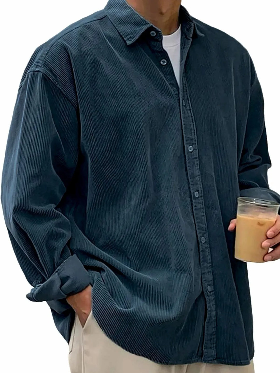 THEO | LOOSE FIT SOLID SHIRT