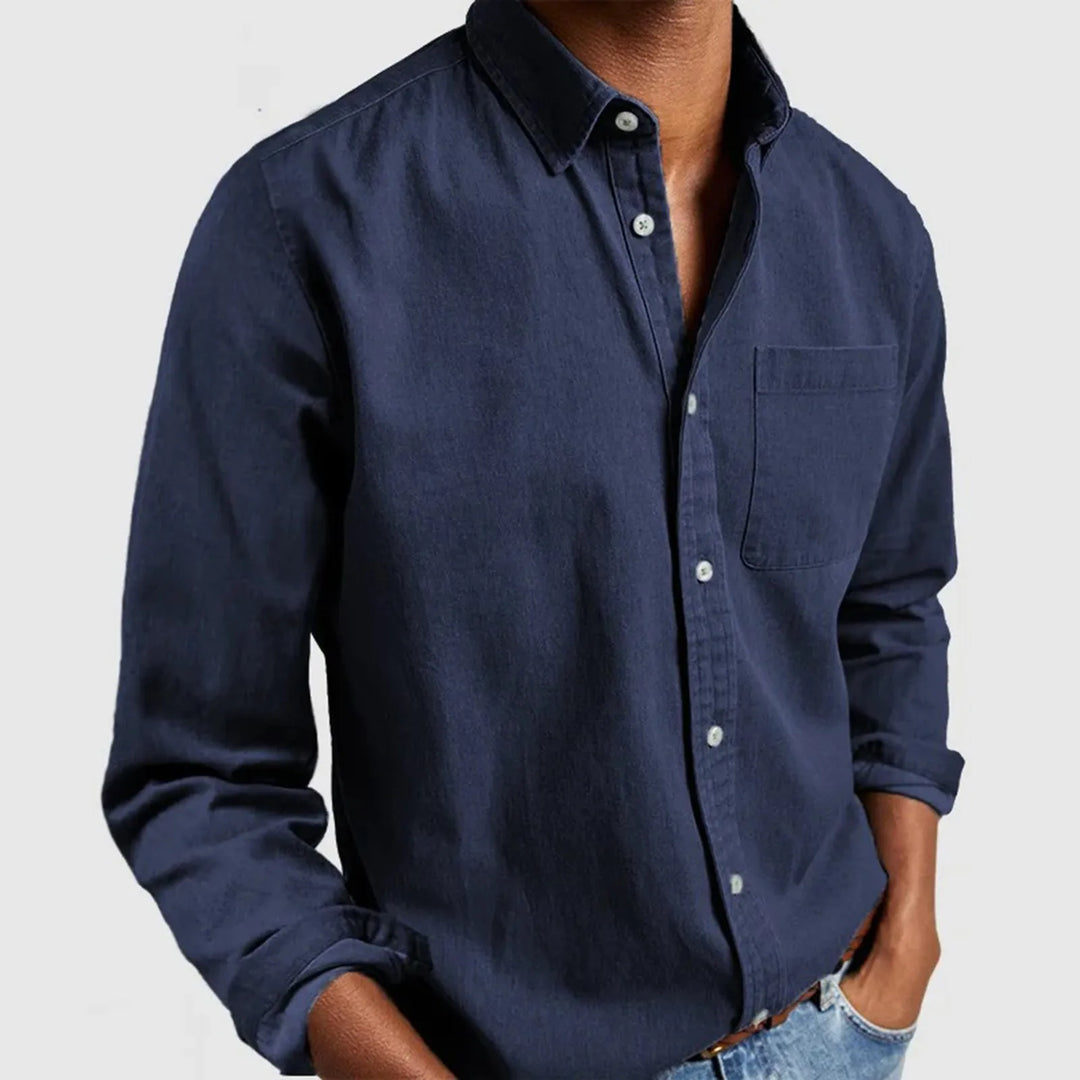 HARBOR | SOFT CASUAL POCKET SHIRT
