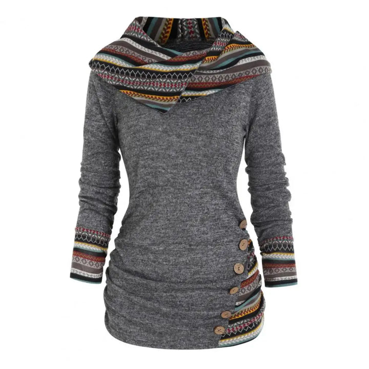 CAELAN | TRIBAL HOODED PULLOVER