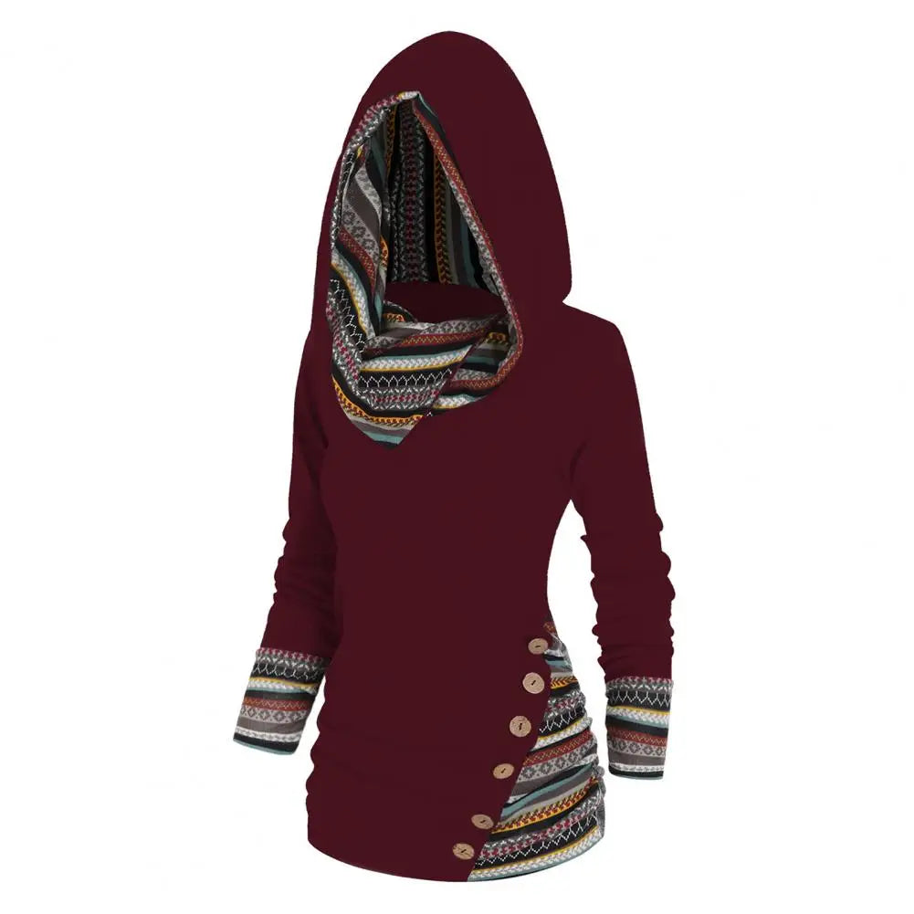 CAELAN | TRIBAL HOODED PULLOVER