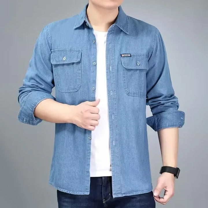BEN | LOOSE FIT DENIM SHIRT