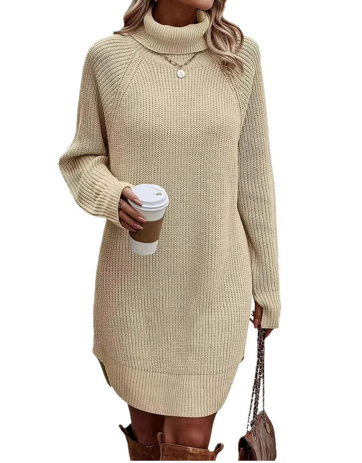 MIREILLE | ELEGANT KNIT DRESS FOR WOMEN