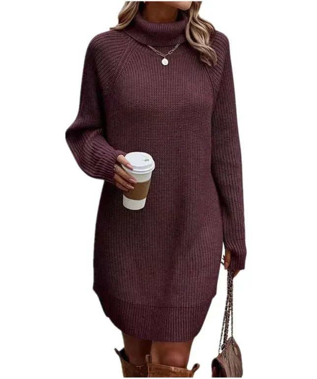 MIREILLE | ELEGANT KNIT DRESS FOR WOMEN