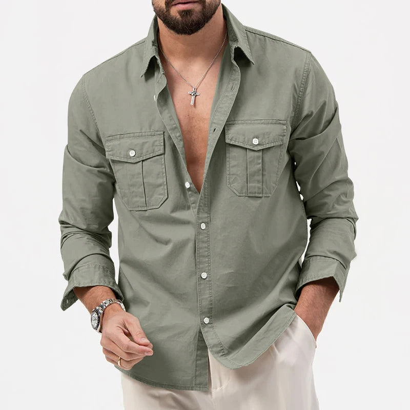 NIGHTFALL | MODERN BUTTON WORK SHIRT