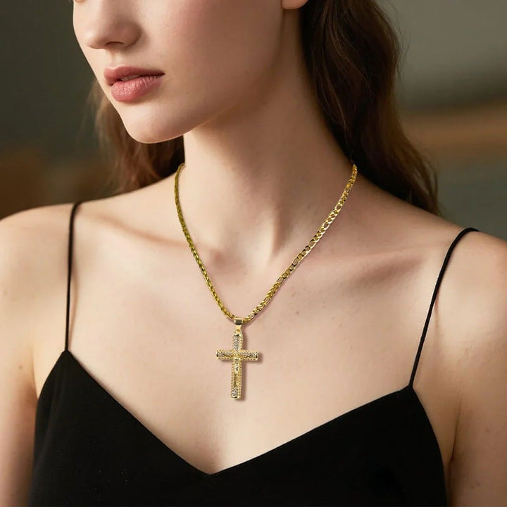CROSS PENDANT NECKLACE