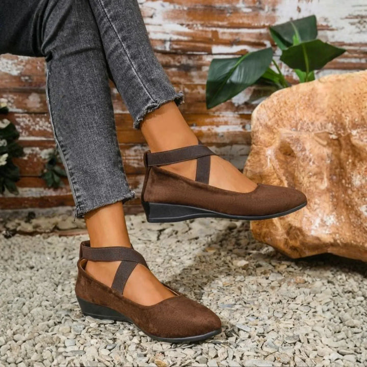 MÉABH | CLOSED WEDGE BALLERINA SHOES