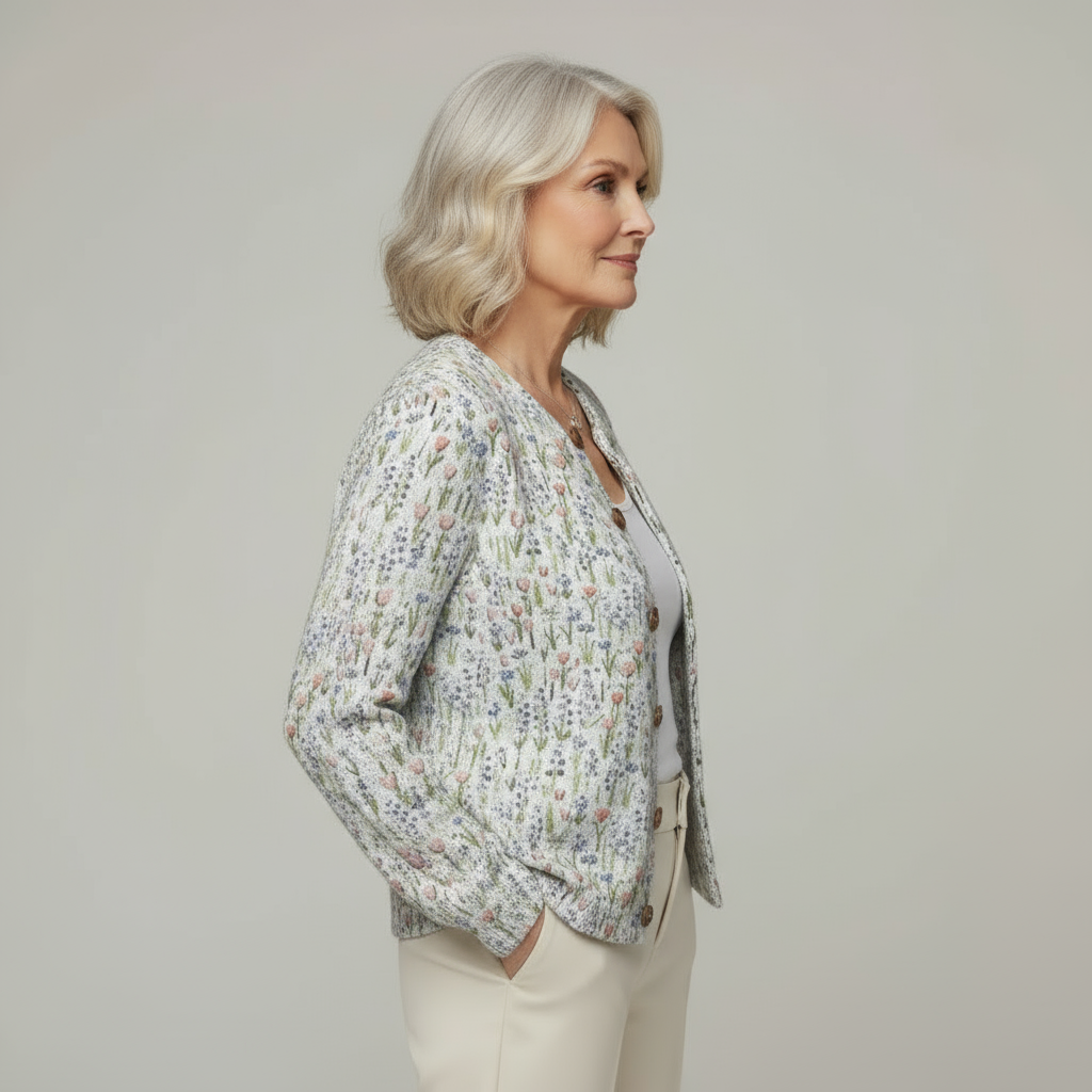 EILIS | SPRING ART CARDIGAN