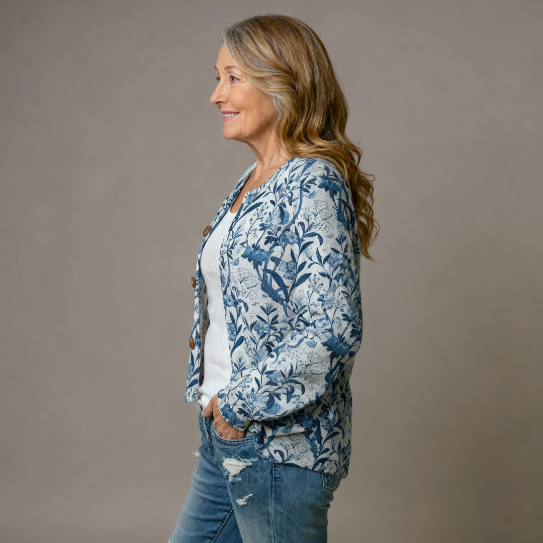 ERIN | FLORAL DESIGN CARDIGAN