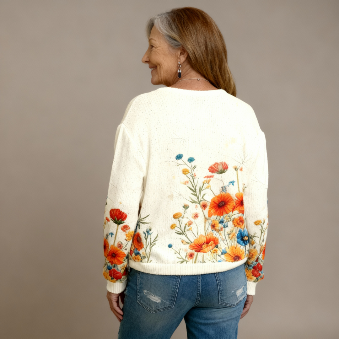 DERVLA | VINTAGE FLOWER CARDIGAN