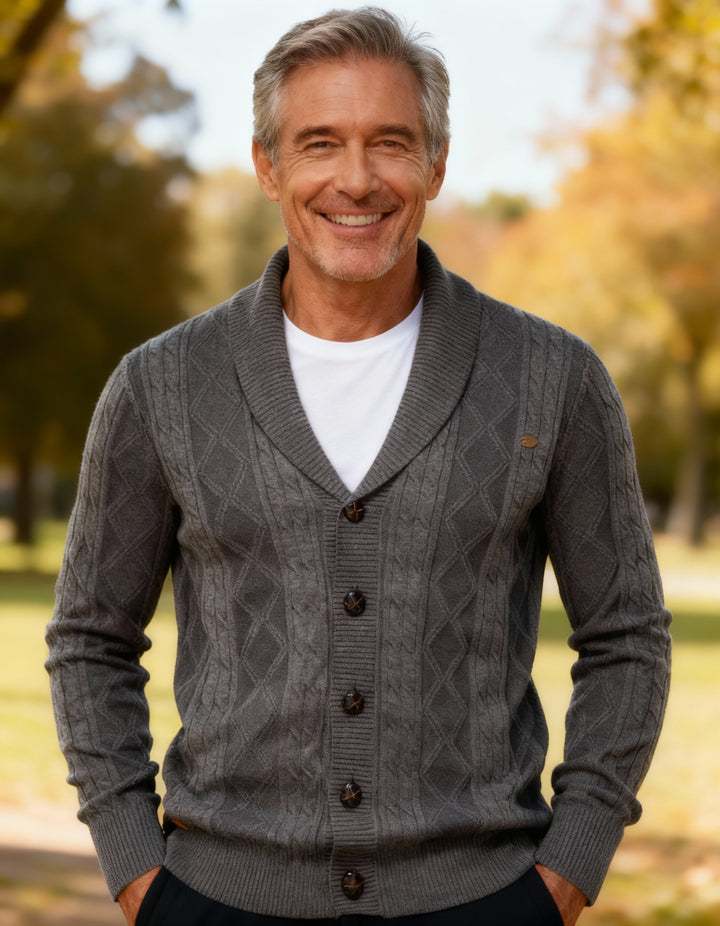 TOBY | MODERNE SLIM-FIT CARDIGAN