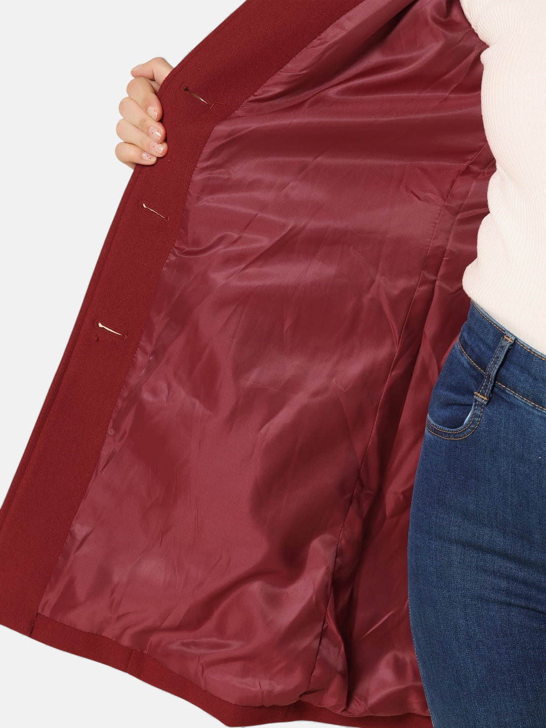 CIARA | SINGLE-BREASTED WINTER TRENCH COAT